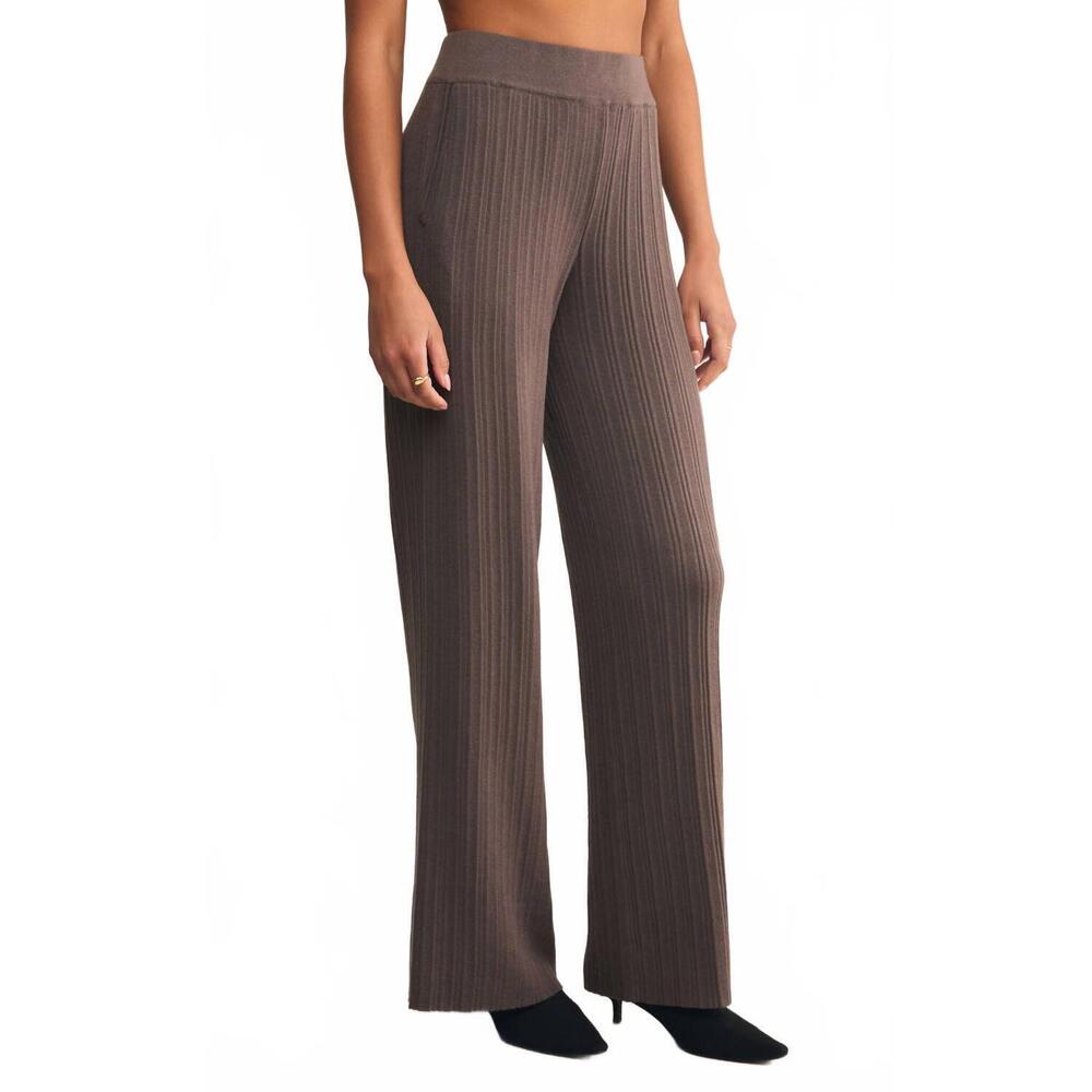 NEW Z SUPPLY du monde sweater pants in burnt ash heather - Picture 3 of 4